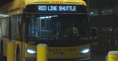Shuttle buses replace service for portion of Green Line’s C Branch due to ‘pantograph issue’